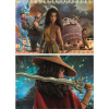 Puzzle Educa Drevené puzzle Raya a drak 2x50 dielikov (8412668188792)