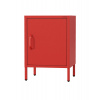 Jan Nowak MIA moderný nočný stolík: červená (1566)