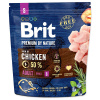 Krmivo Brit Premium by Nature Adult S 1kg