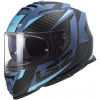LS2 prilba STORM II FF800 Racer matt blue - XL