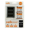 Set Jupio 2x Battery DJI Osmo Action AB1 1220mAh + Compact USB Triple Charger