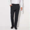 Nohavice s pružným pásom, polyester/vlna sivá antracitová 054 Blancheporte