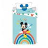 Jerry Fabrics Mickey Rainbow 100x135 40x60 cm bavlna