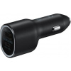 Samsung Duální autonabíječka 40W (USB,USB-C) Black EP-L4020NBEGEU