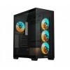 GIGABYTE C500 PANORAMIC STEALTH Midi Tower čierny