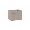 COMAD - Skrinka pod umývadlo 60cm 1 szuflada ICONIC CASHMERE 5907611656280