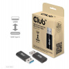 Adaptér Club3D USB 3.2 Gen1 typu A na USB 3.2 Gen1 typ C (M/F), čierna (CAC-1525)