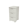 Komoda Curver® STYLE 3x šuflík, krémová, 33x60x38 cm