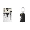 Rancilio Silvia PRO X, bílá + Eureka Helios 75, black