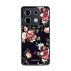 Lesklý kryt Mobiwear Glossy - Xiaomi Redmi Note 13 Pro 5G / Poco X6 5G - G040G - Růže na černé (Prémiové lesklé pouzdro, obal, kryt Mobiwear Glossy na mobil Xiaomi Redmi Note 13 Pro 5G / Poco X6 5G -
