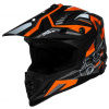 Cross helmet iXS iXS363 2.0 X12045 čierna matt-orange-anthracite XS
