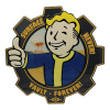 FaNaTtik Plaketa Fallout - Vault Boy