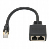 ROZBOČOVAČ SPLITTER ETHERNET 2 ZÁSUVKY RJ45