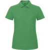 B&C ID.001 / Dámske piqué polo - kelly green M