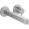 Hansgrohe Finoris, umývadlová batéria pod omietku 240, 2-otvorová inštalácia, EcoSmart, chrómová, HAN-76050000