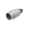 Zástrčka tažného zařízení 7 pólů COMPASS 07452 Alu