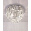 MaxLight Monaco stropné svietidlo x40 W chrómová-priehľadná C0136