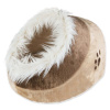 Béžový plyšový pelech pre mačku 35x26 cm Trixie Minou – Plaček Pet Products