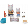 Sylvanian family Prieskumná sada Latte Cat Brat a bábätko