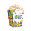 Škatule na popcorn PartyPal 129432 Block Párty 6 kusov