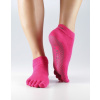 ANKLE nízke ABS prstové ponožky ToeSox fuchsia M