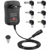 UNIVERZÁLNY NAPÁJACÍ ADAPTÉR 3V-12V DC 1.2A + 6 KONEKTOROV PLP52A