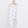 Dojčenské dupačky New Baby Classic II raspberry 80 (9-12m)