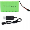 Batéria 7.2V 2400mAh Akumulátor NI-MH AA pre RC Autá + USB nabíjačka