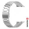 Swissten remienok pre apple watch kovový 38 / 40 / 41 mm strieborný 46000302