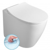 SAPHO SENTIMENTI 52cm WC stojace, zadný/spodný odpad, biele, 10SM10004SV