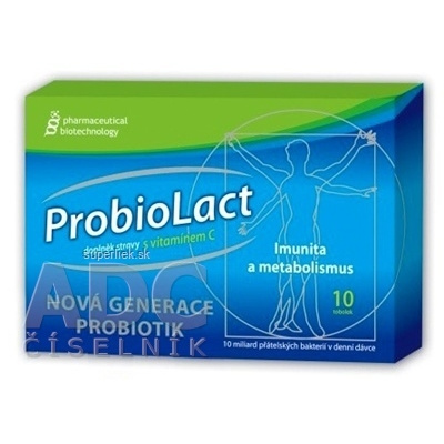 ProbioLact cps (s vitamínom C) 1x10 ks, 8595067150017