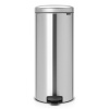 Brabantia Odpadkový kôš NewIcon, 30 l, strieborný, 114380