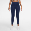 Nike Sportswear Classic Women's High-Waisted 7/8 Leggings Midnight Navy 10 (S)