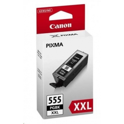 Canon CARTRIDGE PGI-555XXL PGBK pigmentová černá pro PIXMA iX6850, MX925 (1000 str.) 8049B001