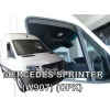 Deflektory - protiprievanové plexi Mercedes Sprinter 2D OPK od 2018