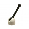 4592c02 White Antenna Small Base with Black Lever (Bílá anténa s malou základnou a černou páčkou)