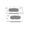 Dp Brakes DP Brzdové platne ako GF 104