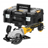 DeWALT DCS571NT - AKU bezuhlíková okružná píla 18V, 115mm, bez AKU a nabíjačky, kufor TSTAK™