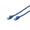 Digitus Patch Cable, SFTP, CAT5E, 3M, blue Sieťový kábel modrý