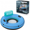 BESTWAY 43108 - Nafukovací kruh s opierkou a sieťovaným dnom, Ø 119 cm