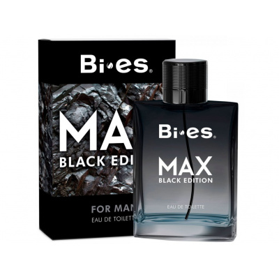 Bi es Max Black Edition, Toaletná voda 100ml (Alternatíva vône Mexx Black Man) pre mužov