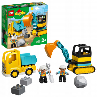 LEGO Duplo 10931 Nákladiak a pásový bager