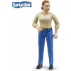 Bruder 60408 Bworld figurka žena modré kalhoty
