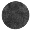 Okrúhly grafitový koberček Camilla Shaggy 67 cm JOTTA