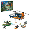 LEGO® City 60437 Helikoptéra na prieskum džungle v základnom tábore