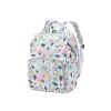 Kvetovaný funkčný ruksak pre mamičky, PLM26