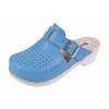 Zdravotnícke pánske dreváky Buxa FPU21 svetlomodré - 36 [23,2 cm]