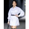 Dámske košeľové VSB EMMA šaty biele, ZVOĽTE VEĽKOSŤ OBLEČENIA UNI (L, XL, XXL)