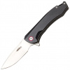 JKR PRO Zatvárací nôž, 8 cm, G10 a karbón, čierny