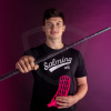 SALMING Q-Series Carbon Pro Shaft 27 Black-Magenta 100cm (=111cm)